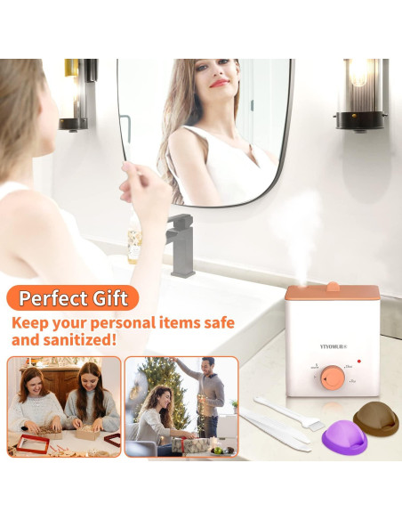 Esterilizador de Copa Menstrual YTYOMUR con 2 Discos Reutilizables