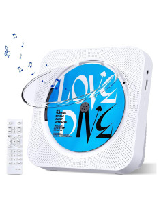 Reproductor de CD MICOCIOUS KC-718 con Bluetooth y Radio FM