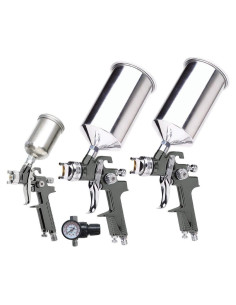 Kit de Pistola de Pulverización HVLP Titan 19220 - 4 Piezas
