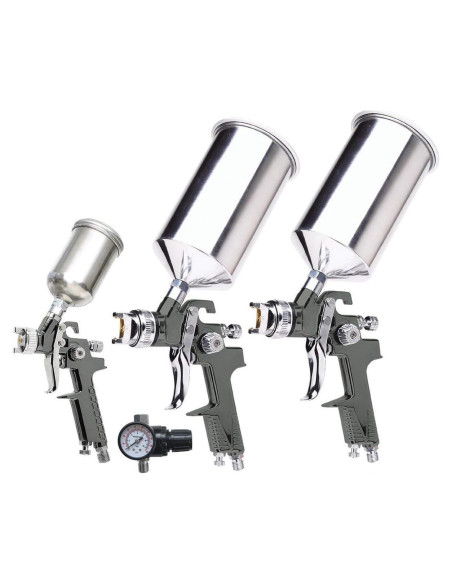 Kit de Pistola de Pulverización HVLP Titan 19220 - 4 Piezas