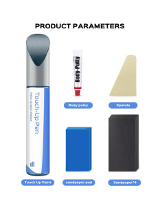 Pintura de Retoque PARTS4EV Pérola Azul Ártico 11.8 ml para Nissan 2