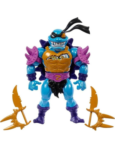Figura de Acción Sla'Ker MOTU Origins Turtles Grayskull 14.8 oz