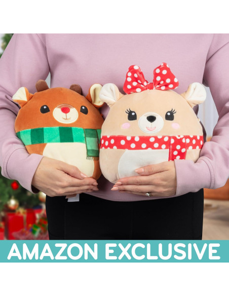 Squishmallows Peluche 20 cm Clarice y Rudolph 2pk Jazwares Squishmallows Peluche 20 cm Clarice y Rudolph 2pk Jazwares