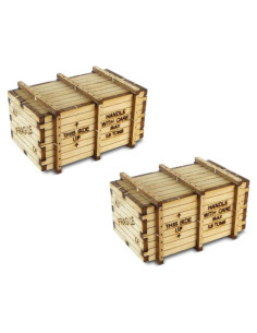 Kit de Cajas de Maquinaria Bachmann 1:87 (2 Paquete)