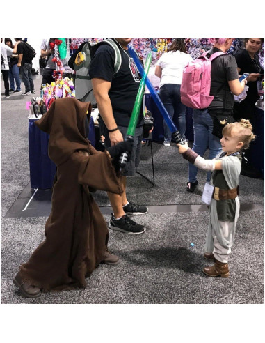 50 Espadas de Luz Inflables Megasumer con Bomba de Aire