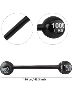 8 Piezas Mancuerna Inflable Gigante Haconba 120 cm Decoración 2