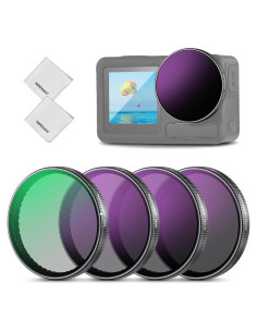 Juego de 4 Filtros ND NEEWER para DJI Osmo Action 5 Pro/4/3