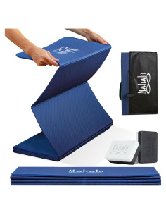 Esterilla de Yoga Plegable Mahalo Wellness 6mm + 2 Bloques