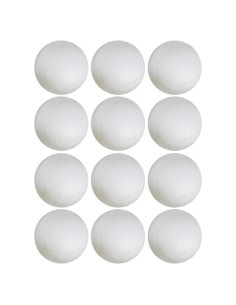 Pelotas de Ping Pong Blancas ArtCreativity - Paquete de 12 - 3.81 cm