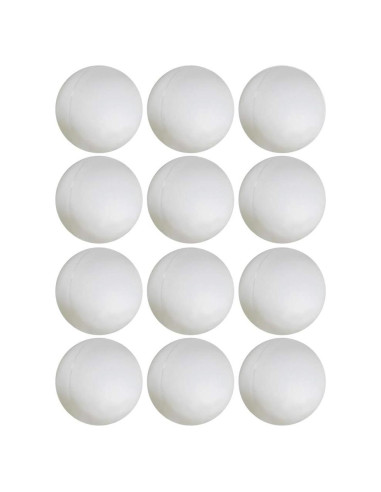 Pelotas de Ping Pong Blancas ArtCreativity - Paquete de 12 - 3.81 cm