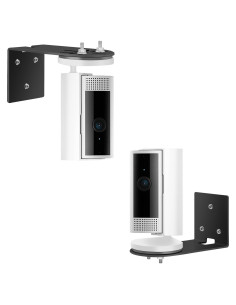 Soporte de Pared para Cámara Interior Ring - Metal Negro (2Pack)