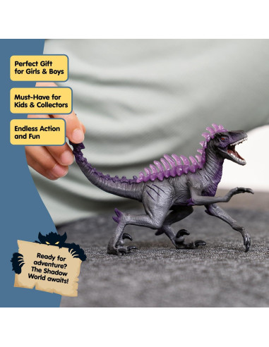 Figura de Dinosaurio Raptor Sombra Schleich 17.78 cm Juguete