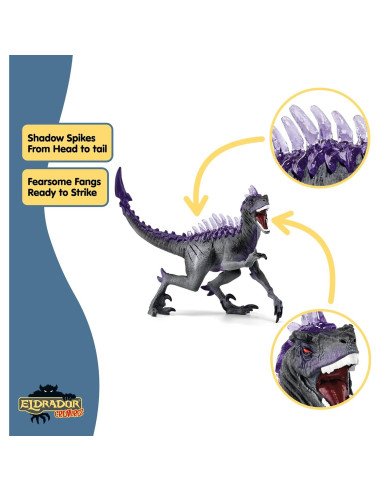 Figura de Dinosaurio Raptor Sombra Schleich 17.78 cm Juguete