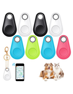 Konohan 8 Pack Localizador GPS Inalámbrico Anti Pérdida