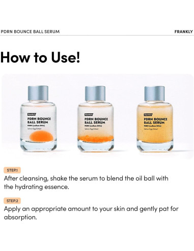 Sérum PDRN Frankly 30ml - Suero de ADN de Salmón para Piel Radiante