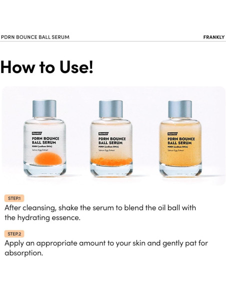 Sérum PDRN Frankly 30ml - Suero de ADN de Salmón para Piel Radiante