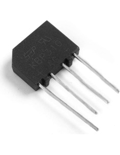 20 Diodos Rectificadores de Puente KBP310 1000V 3A 2