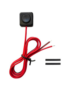 Interruptor Momentáneo CARSANBO CYL 12V 24V Preconectado 20cm
