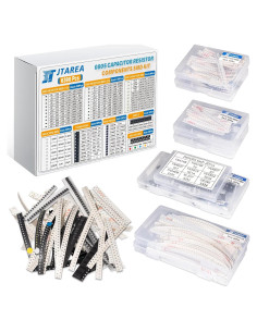 Kit de Componentes Electrónicos SMD 0805 JTAREA 6390 Piezas