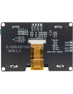 Módulo de Pantalla OLED HiLetgo 128x64 SSD1309 2.42" IIC/SPI 2