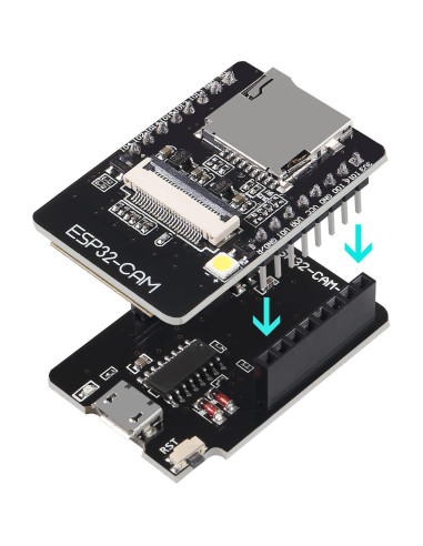 Placa ESP32-CAM AEDIKO WiFi Bluetooth 2MP Cámara OV2640