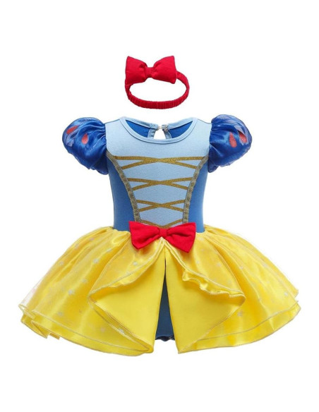 Vestido de Princesa para Bebé Dressy Daisy con Tutu y Diadema