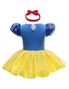 Vestido de Princesa para Bebé Dressy Daisy con Tutu y Diadema 2