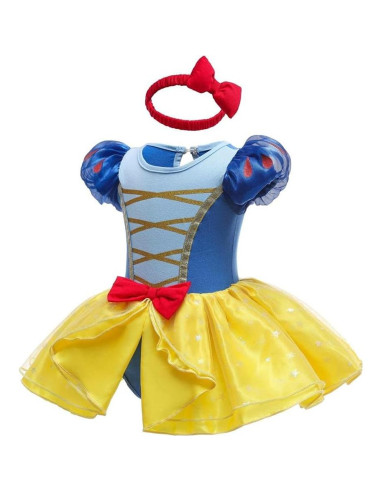 Vestido de Princesa para Bebé Dressy Daisy con Tutu y Diadema