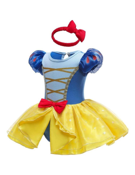 Vestido de Princesa para Bebé Dressy Daisy con Tutu y Diadema