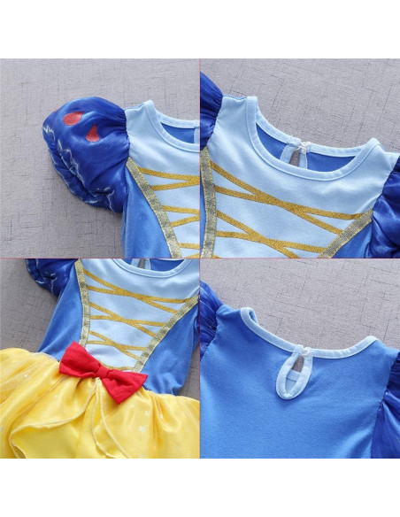 Vestido de Princesa para Bebé Dressy Daisy con Tutu y Diadema