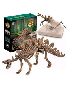 Kit Educativo Excavación Dinosaurio Stegosaurus 3D - Liberty Imports