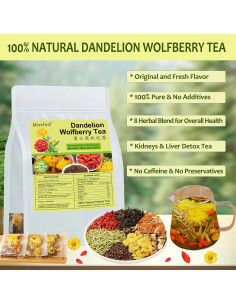 Té Herbal Natural Diente de León y Goji 288g - Miss Feel 2