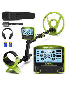 Detector de Metales Hazlewolke Jungler1031 5 Modos 10" Impermeable