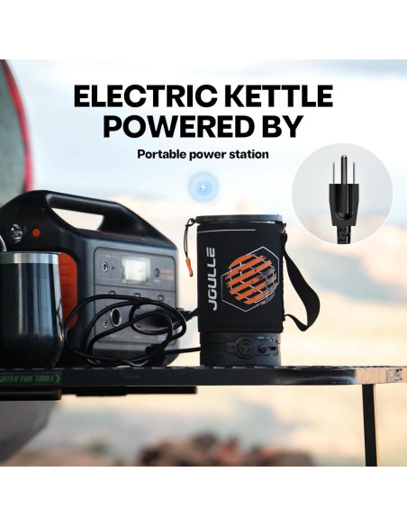 Hervidor Eléctrico STOKE VOLTAICS 500W con Prensa Francesa