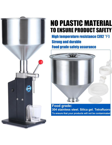 Llenadora Manual Sumeve A03 Pro 5-55ml para Líquidos y Pastas