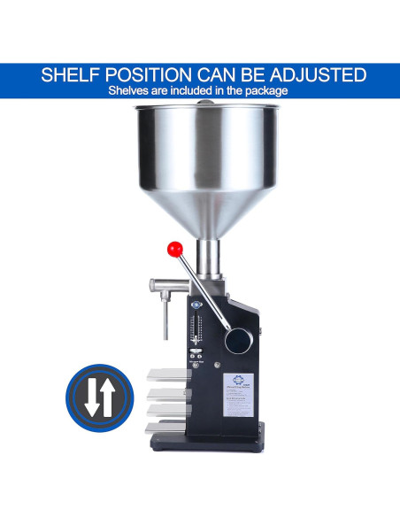 Llenadora Manual Sumeve A03 Pro 5-55ml para Líquidos y Pastas