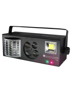 Luces de escenario MARYGEL 4 en 1 RGBW con control remoto
