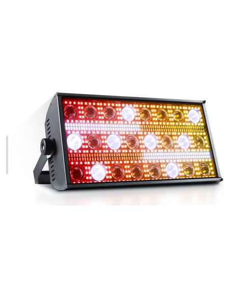 Barra de Luz Estroboscópica LED XFALIGHTS 300W RGBW DMX
