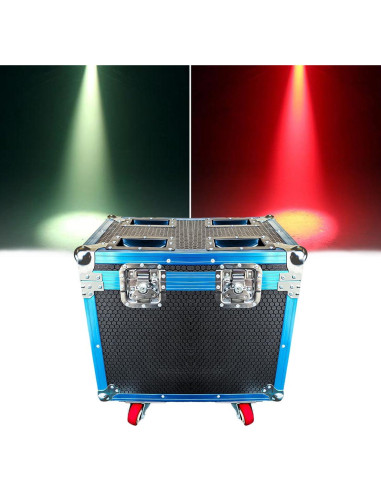 Funda de Vuelo Weikass para 2 Luces 19x15W RGBW