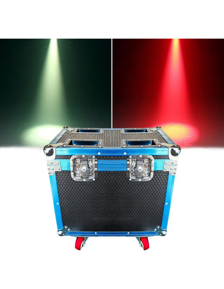 Funda de Vuelo Weikass para 2 Luces 19x15W RGBW