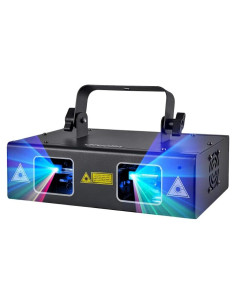 Luz Láser DJ Gruolin GL-L03 RGB Controlada por Música