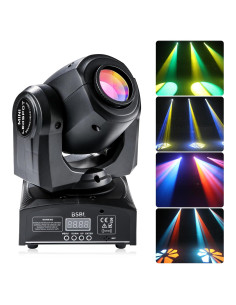 Luces de Cabeza Móvil LED BSBL 30W con 8 GOBO y 15 Colores