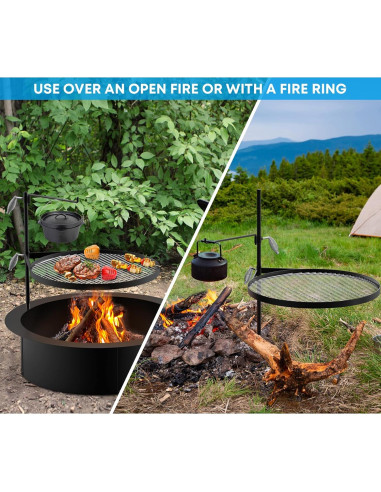 Parrilla de Fogata Stanbroil - Acero Inoxidable 60 cm