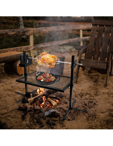 Parrilla Rotisserie Portátil Onlyfire 6504 22,68 kg Acero Inox