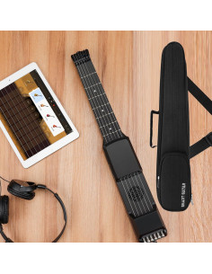 Guitarra Inteligente Acústica Eléctrica SG7 Negra 53cm 2