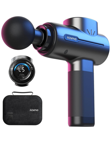 Pistola de Masaje RENPHO RP-GM171-N1 Portátil 5 Velocidades
