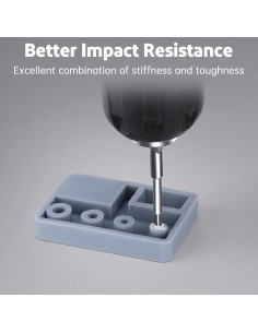 Resina 3D ELEGOO ABS-Like 2.0 2000g Gris Rápida UV 2