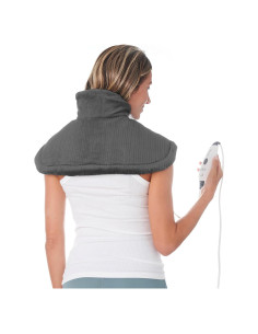 Almohadilla Térmica para Cuello y Hombros Pure Enrichment - 4 Niveles de Calor, Apagado Automático, Suave Micromink