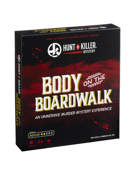 Caza a un Asesino: Cuerpo en el Paseo Marítimo - Juego de Misterio Caza a un Asesino: Cuerpo en el Paseo Marítimo - Juego de Misterio