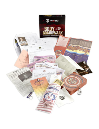 Caza a un Asesino: Cuerpo en el Paseo Marítimo - Juego de Misterio